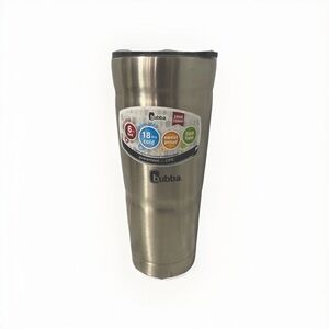 Bubba Envy 24oz Stainless Tumbler Vacuum Insulated Clear Lid NEW